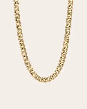 14K Large Miami Cuban Link Necklace