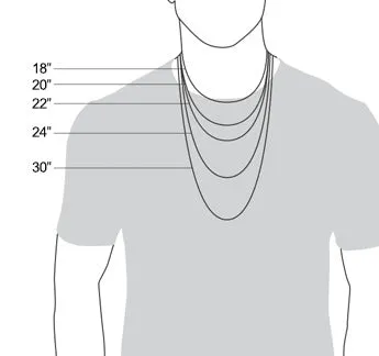 7MM Rolo Link Chain 14KT