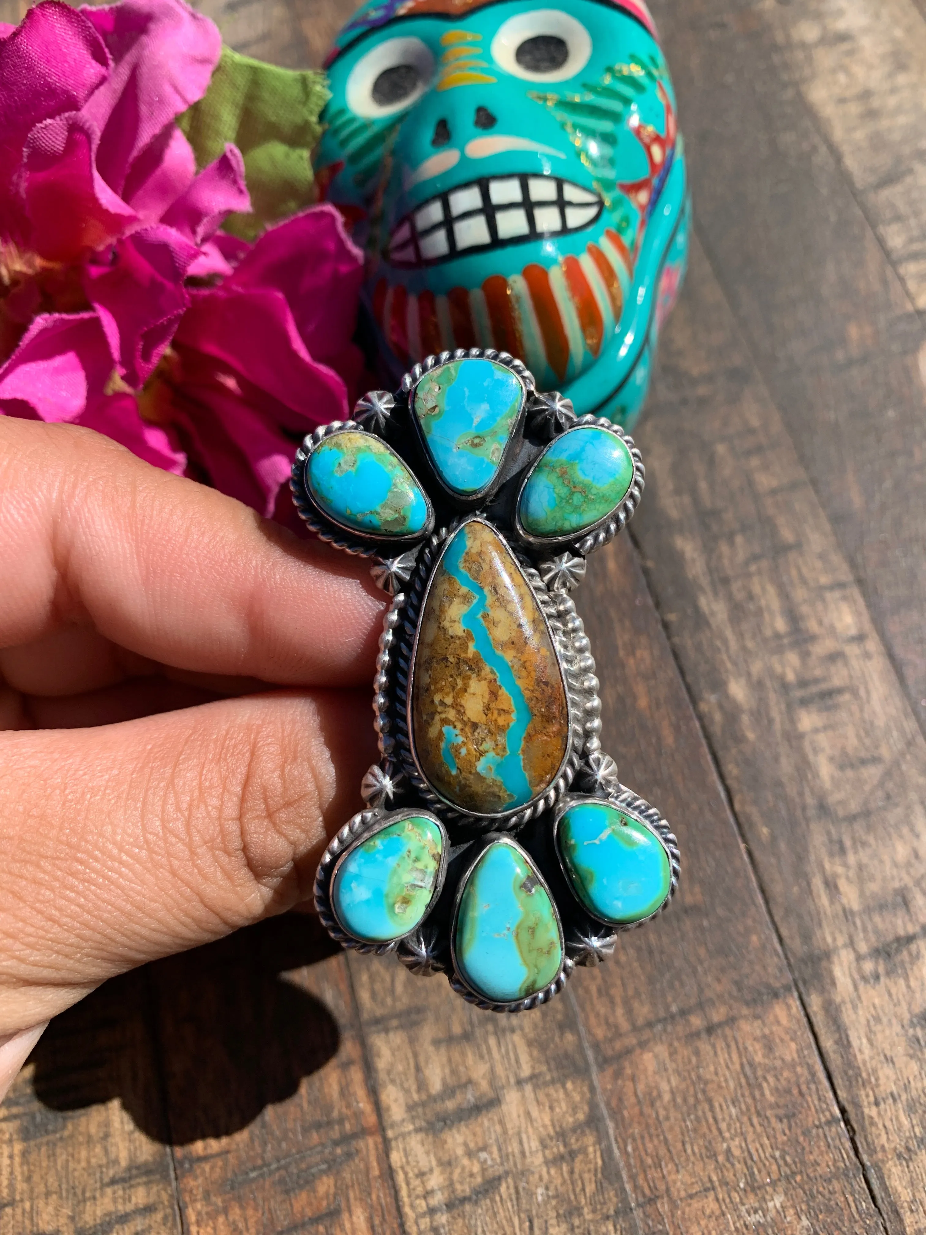 Adjustable Ribbon and Sonoran Bowtie Ring #1