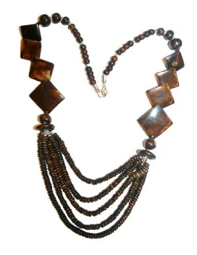 Agan Traders Fashion Jewelry Choker Necklace Trendy Gypsy Vintage Bead Mala For Women ~ India