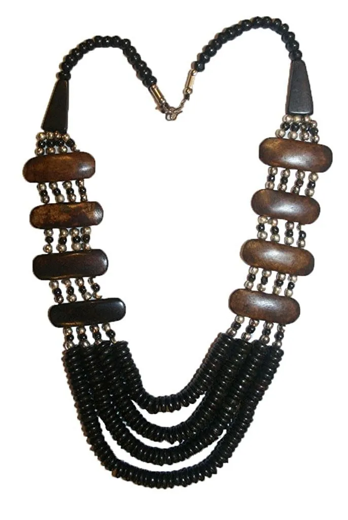 Agan Traders Fashion Jewelry Choker Necklace Trendy Gypsy Vintage Bead Mala For Women ~ India
