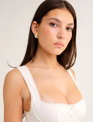 Angel Of Mine Studs | Gold