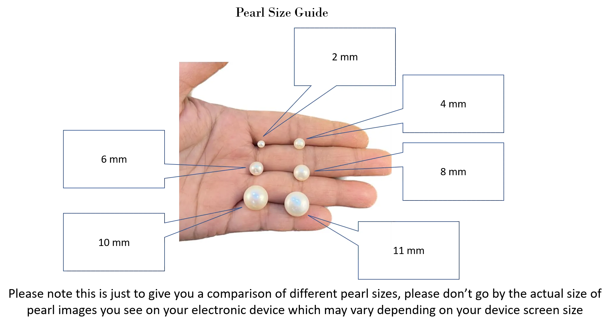 Aurelia  - Single Line 6 mm Pink Round Pearl Set