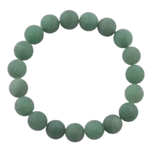 Barse Matte Bead Bracelet-Aventurine