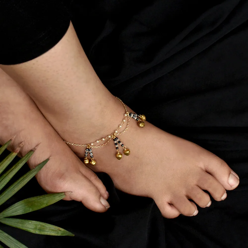 Beaded String Anklet