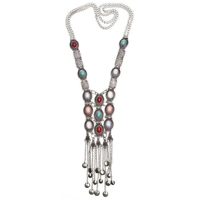 Bohemian Maxi Pendant Necklaces
