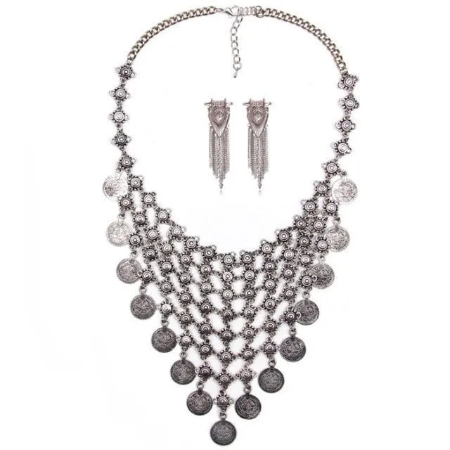 Bohemian Maxi Pendant Necklaces