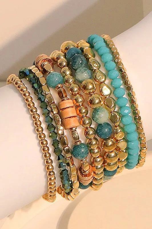 Boho Beaded Multi Bracelets