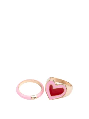 Boutique Chic Tickled Pink Rings