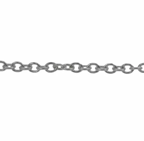 Cable Link Chain Silver | Permanent Jewelry