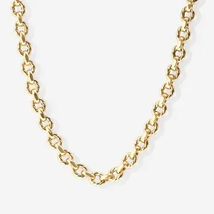 Capri | 9ct Gold Fancy Link Chain