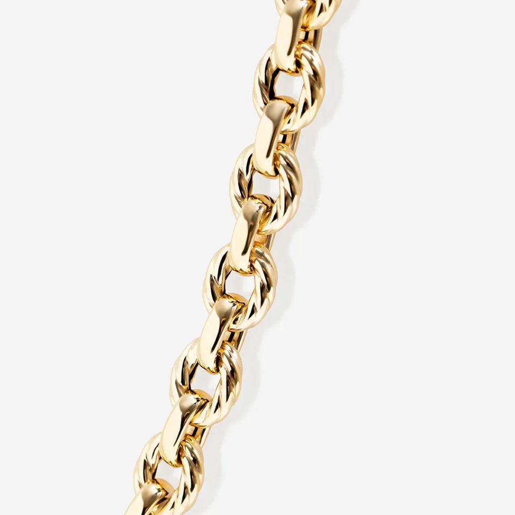 Capri | 9ct Gold Fancy Link Chain