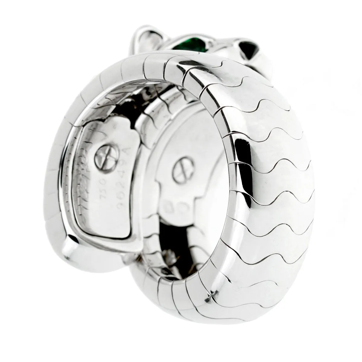 Cartier Panthere White Gold Ladies Ring