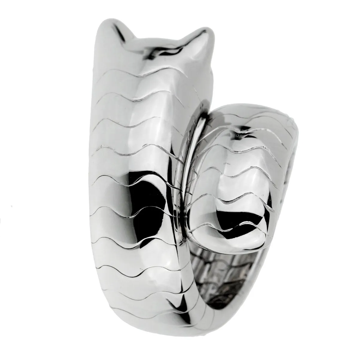 Cartier Panthere White Gold Ladies Ring