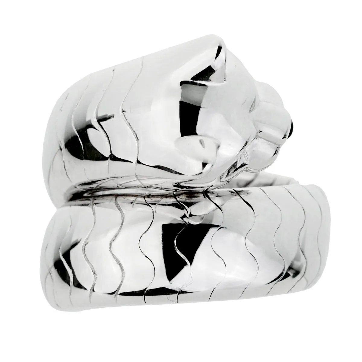 Cartier Panthere White Gold Ladies Ring
