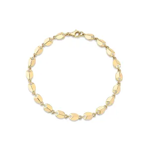 Carve Infinity Bracelet with Diamonds