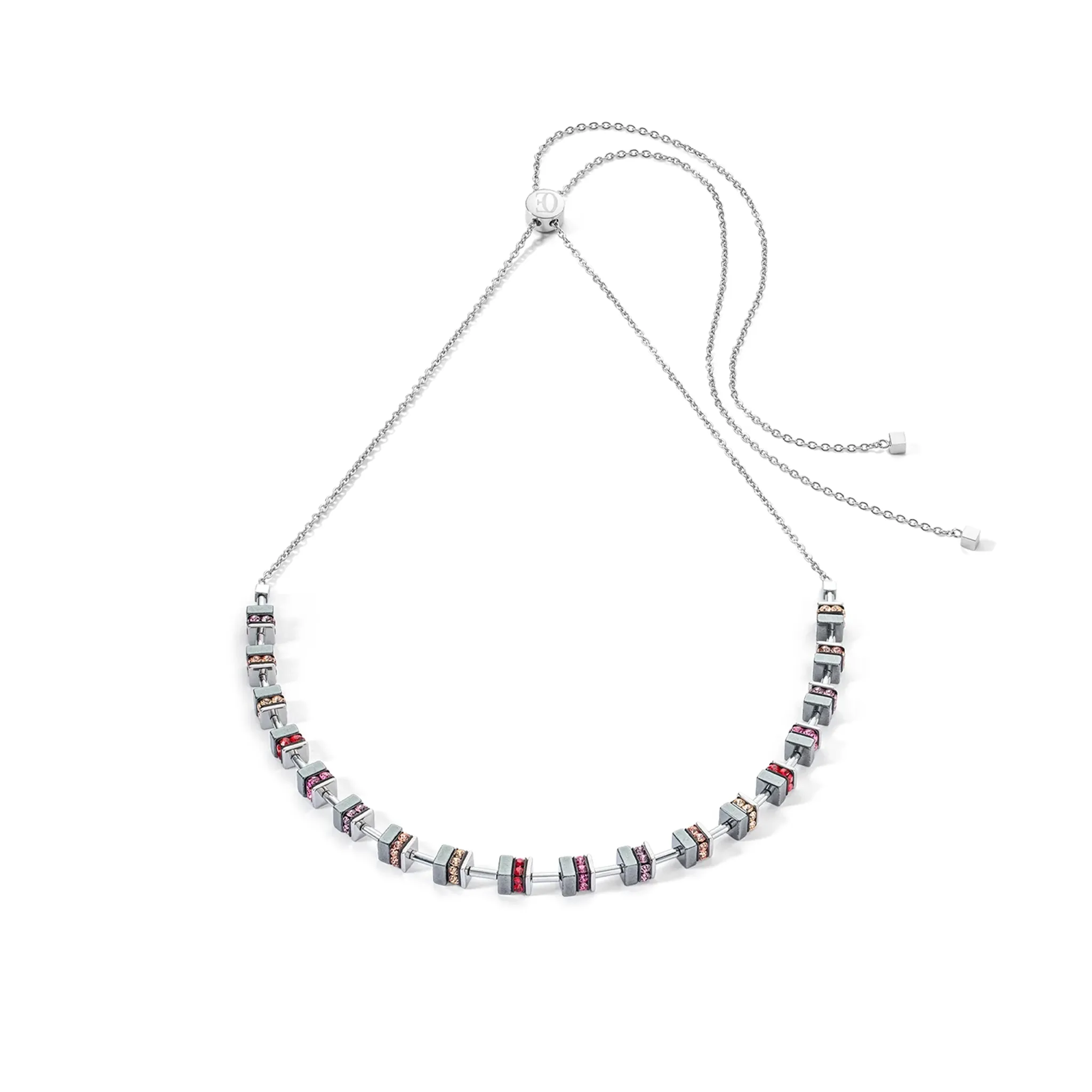 Classic Chain Red Cube | Necklace