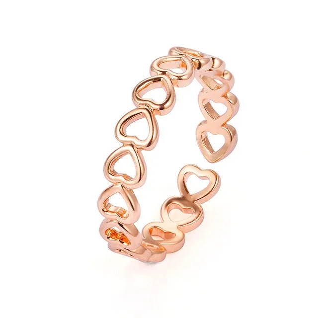 Colorful Minimalist Acrylic Resin Thin Ring
