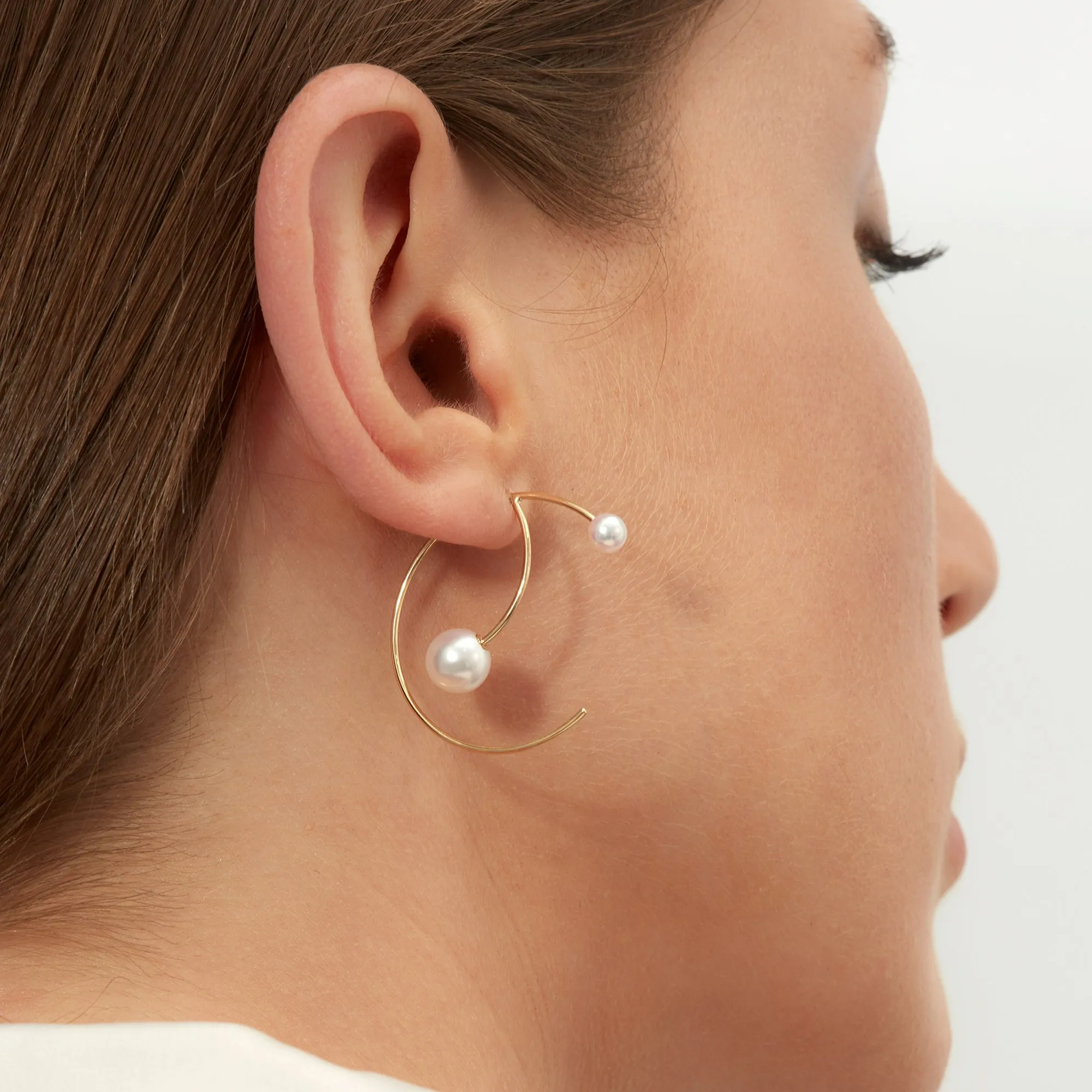 Cosmo Galactic Hoop Earrings