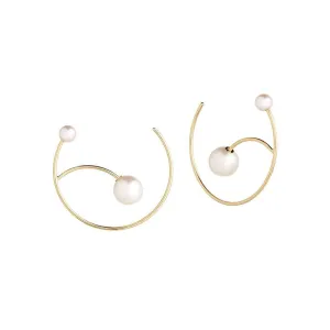 Cosmo Galactic Hoop Earrings