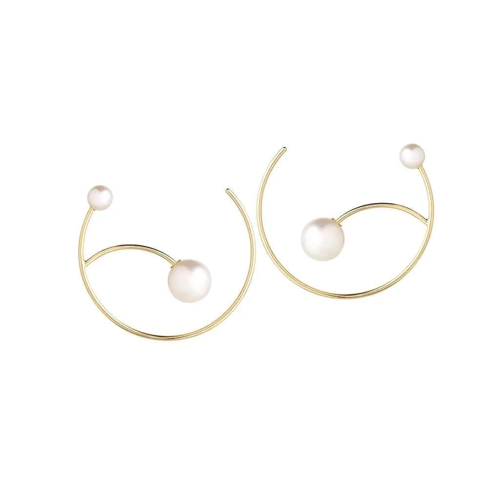Cosmo Galactic Hoop Earrings