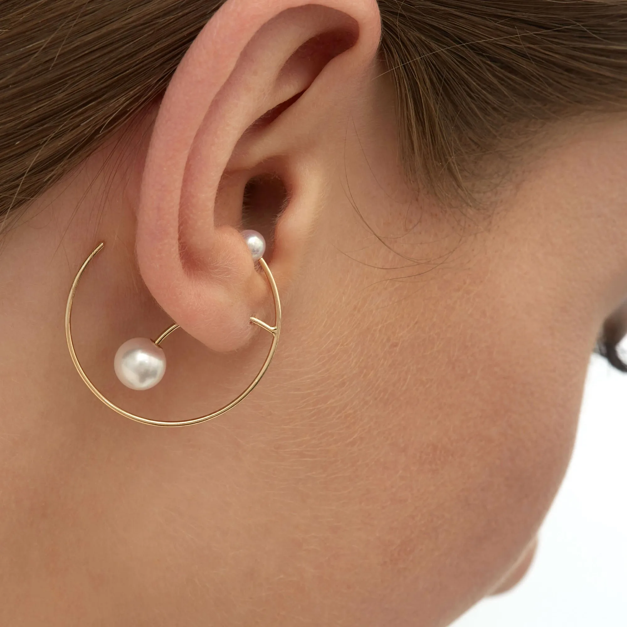 Cosmo Galactic Hoop Earrings