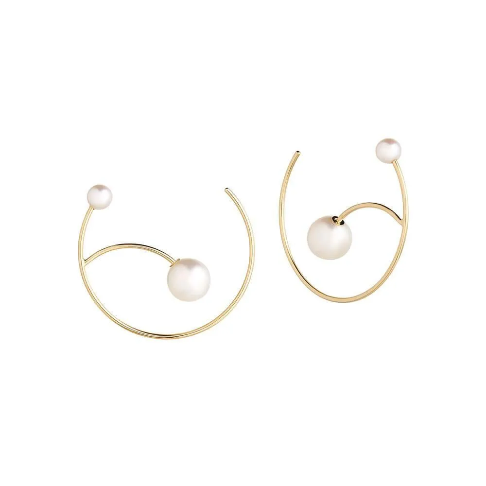 Cosmo Galactic Hoop Earrings