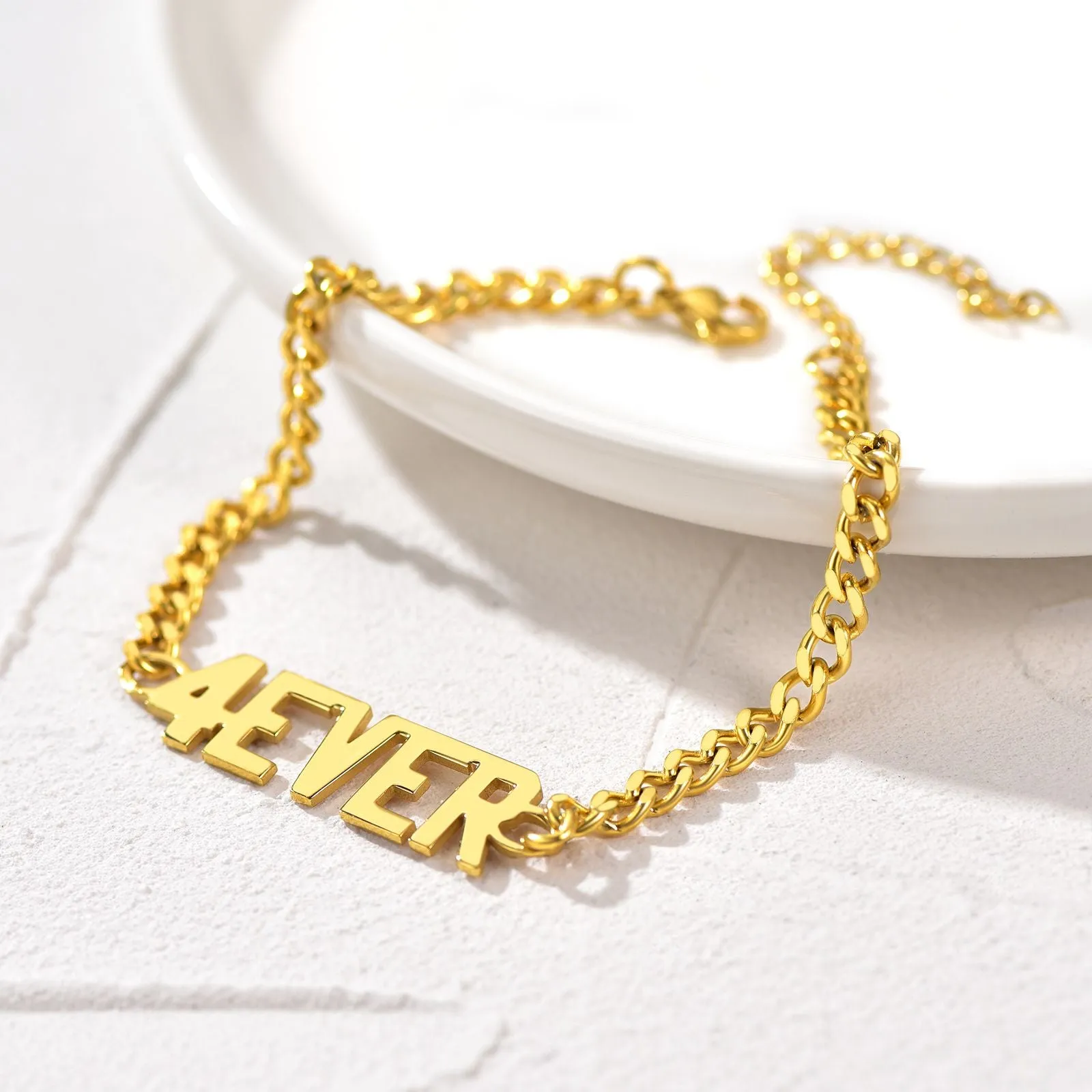 Custom Name Anklet Ankle Bracelet for Women