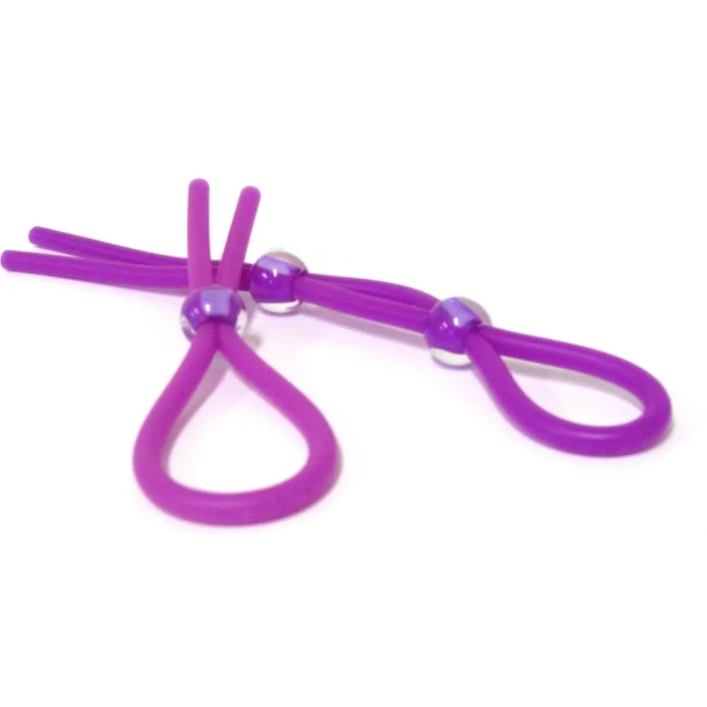Doc Johnson Adjustable Silicone Cock Tie Set