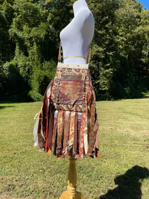 Earthy Fall Fringe Purse, Ultimate Gypsy Purse, Festival Bag, Hippie Handbag, Boho Chic Embellished purse