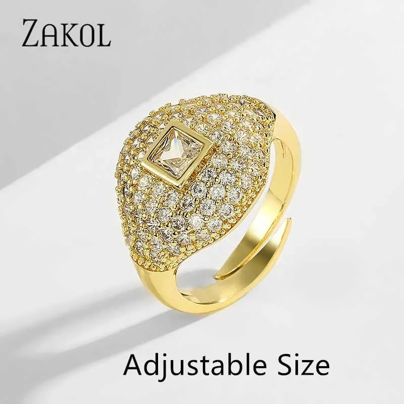 Eternity Luxury Green Stackable Chic Rings for Women Statement Finger Ring