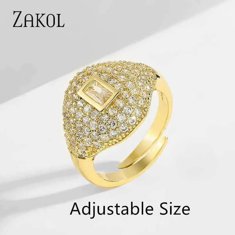 Eternity Luxury Green Stackable Chic Rings for Women Statement Finger Ring