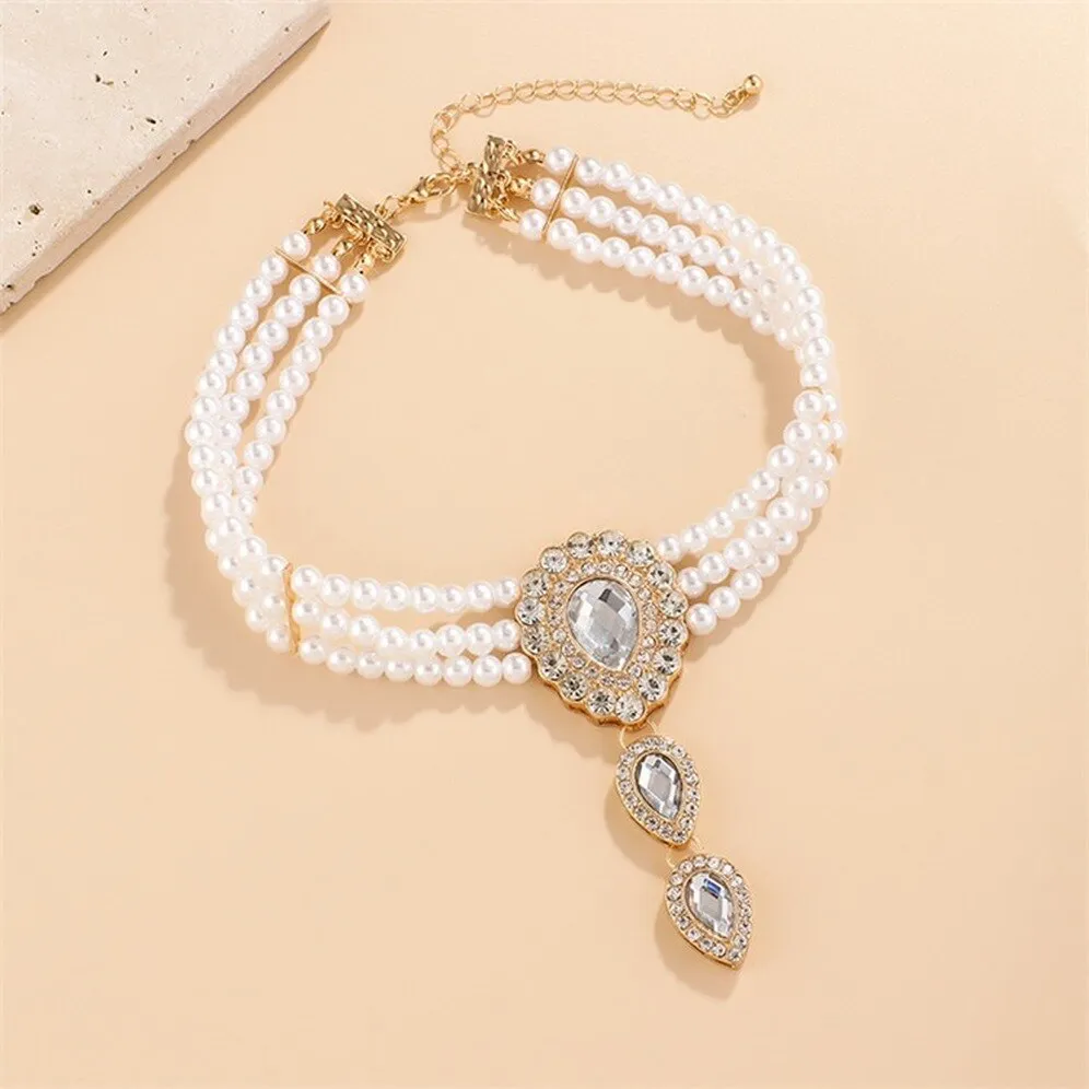 Fashion Multilayer Pearl Necklace for Women