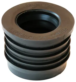 Fernco P22U-139 Donut, 2 x 1-1/2 in, SV x Hub, SCH 40 Schedule, 4.3 psi Pressure :EA: QUANTITY: 1