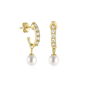 Gaya Sterling Silver Earrings plated in 18K Gold