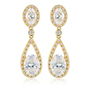 GEORGINI AURORA RADIENCE EARRINGS GOLD