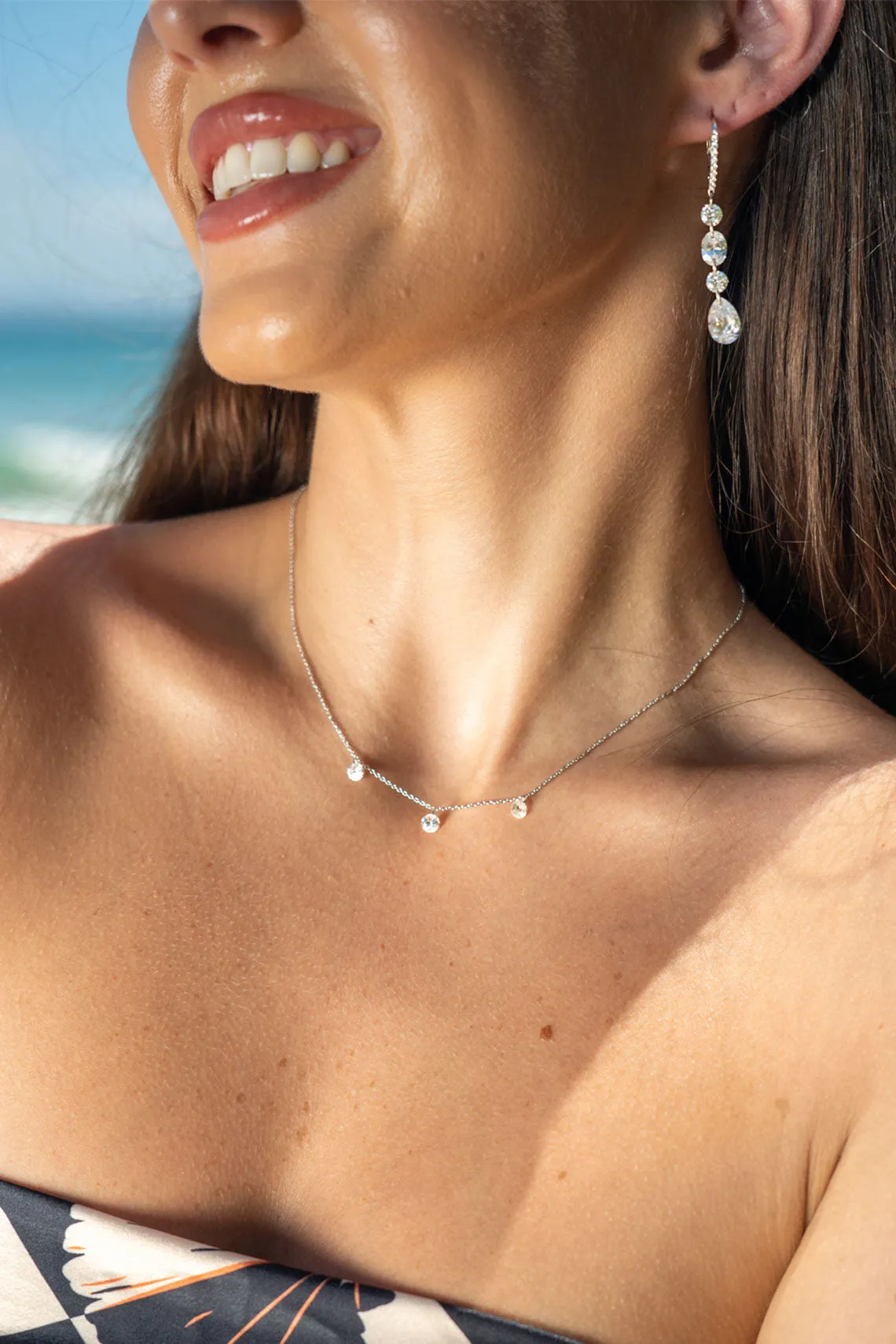 Georgini Mirage Ethereal Necklace Silver