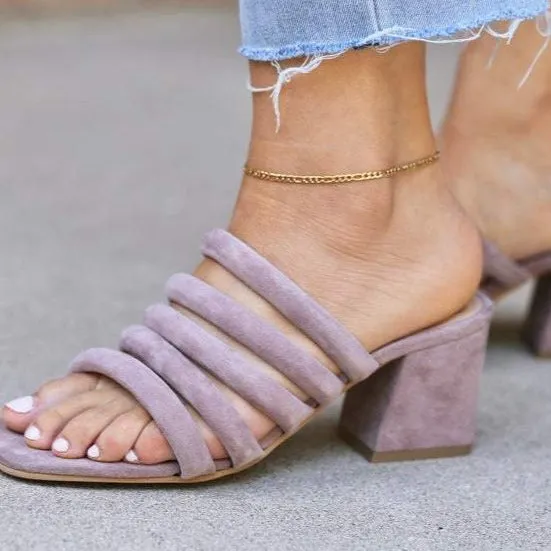 Gold Figaro Chain Anklet