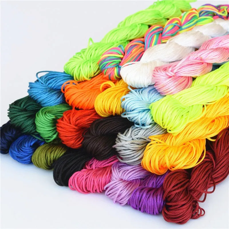 Green (20m) 1mm Braided Thread