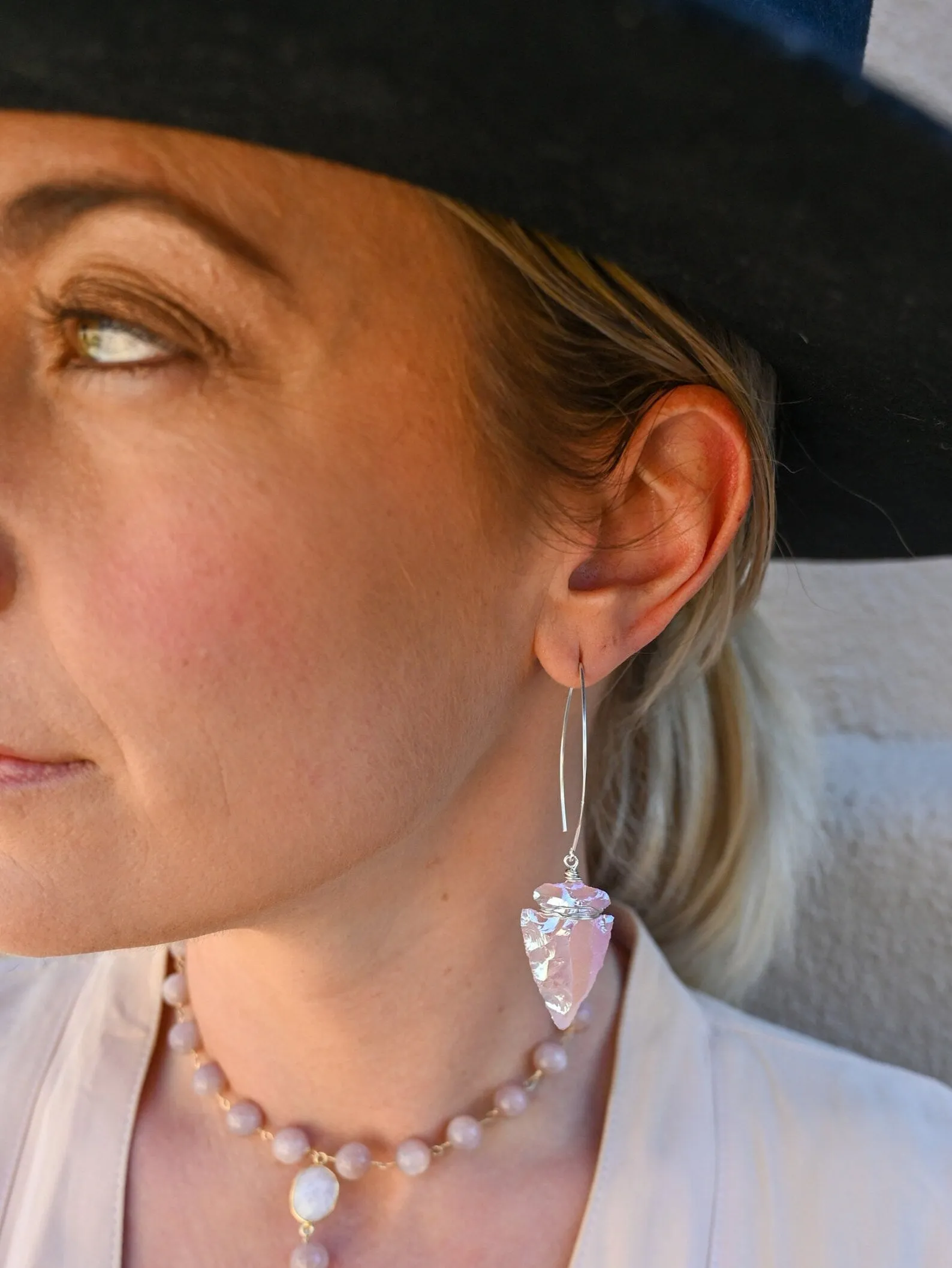 Heart-Centered Angel Aura Earrings