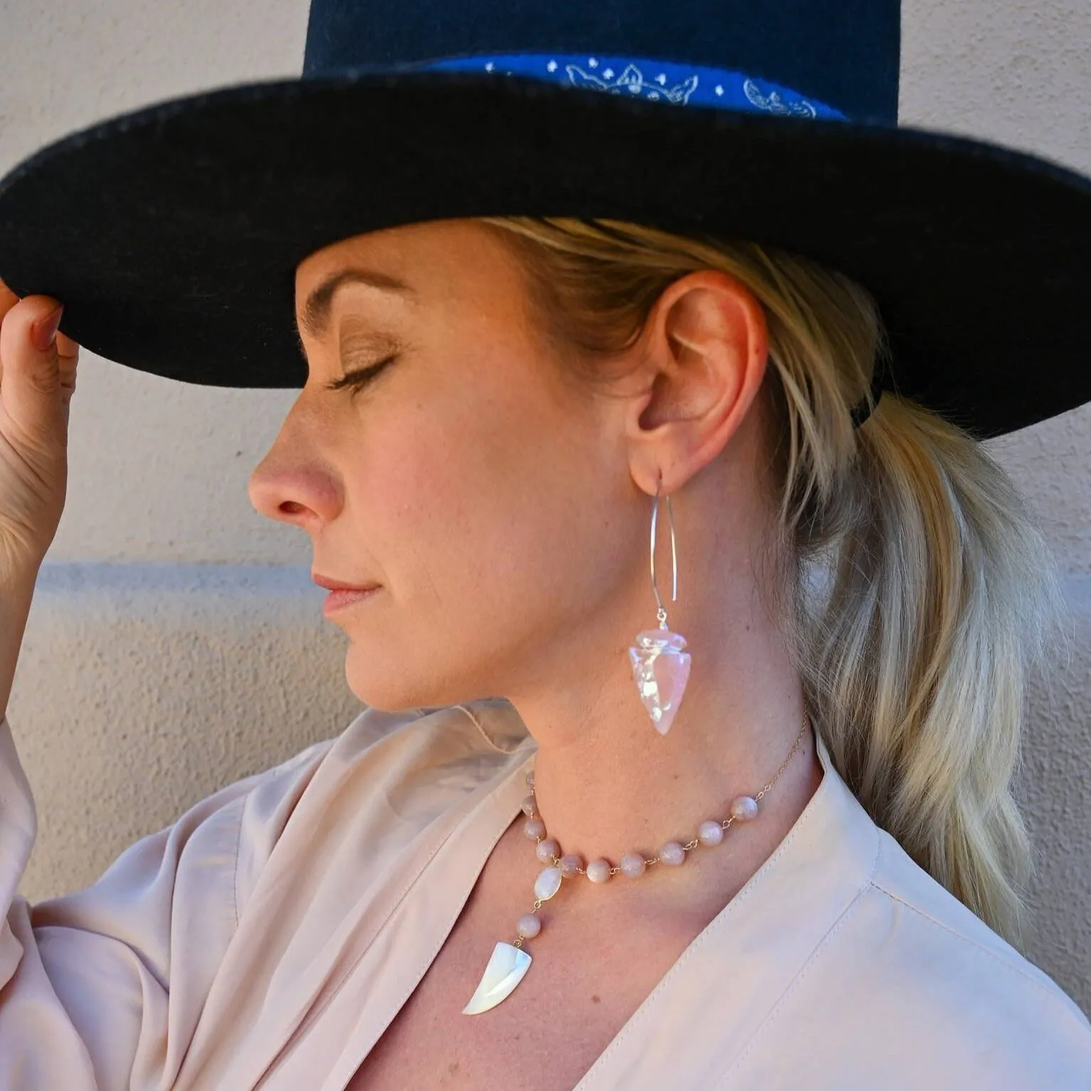 Heart-Centered Angel Aura Earrings