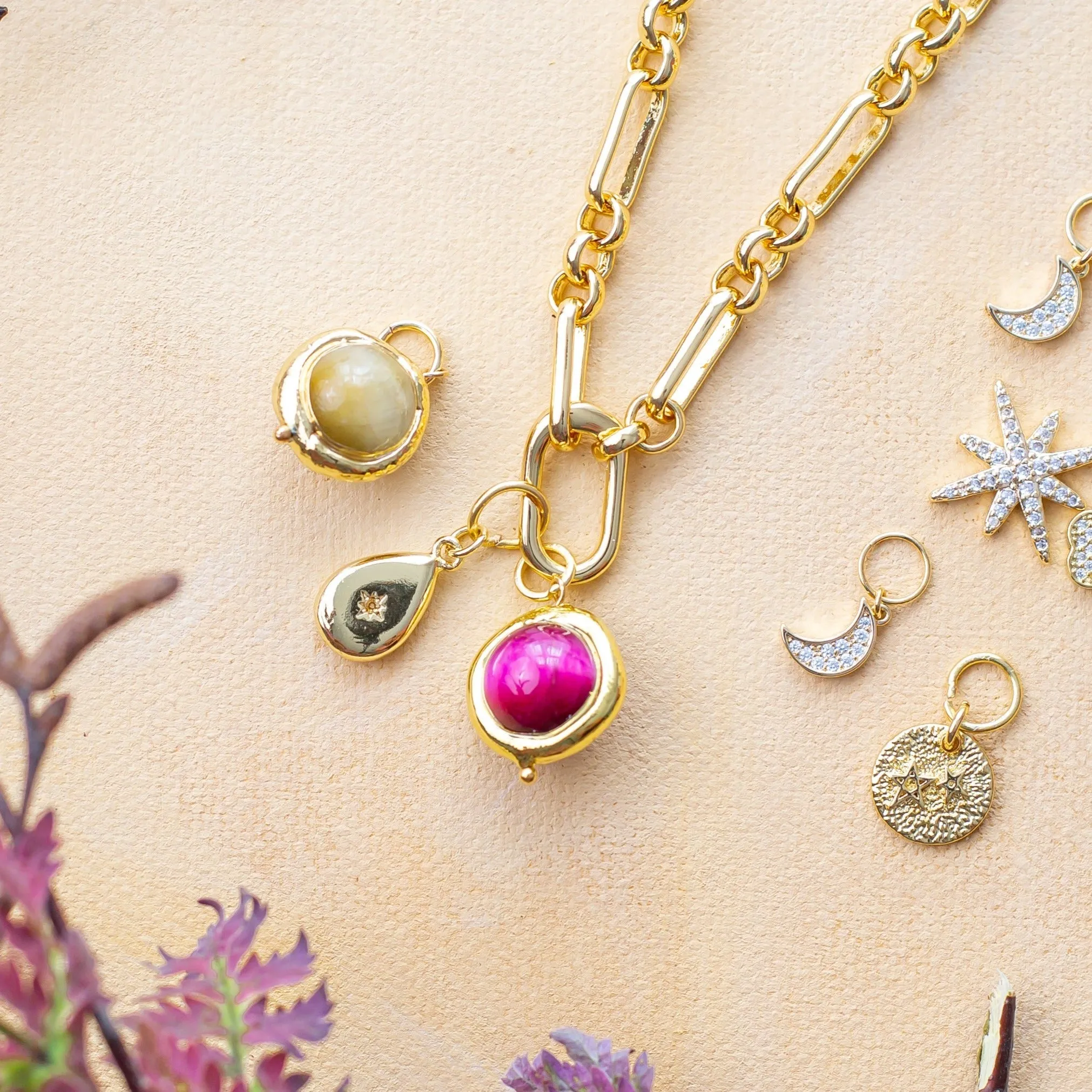 Hera Pink Charm-pack of 4
