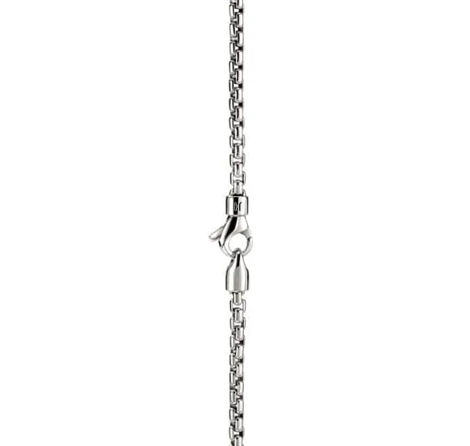 John Hardy Silver 2.7mm Box Chain Necklace