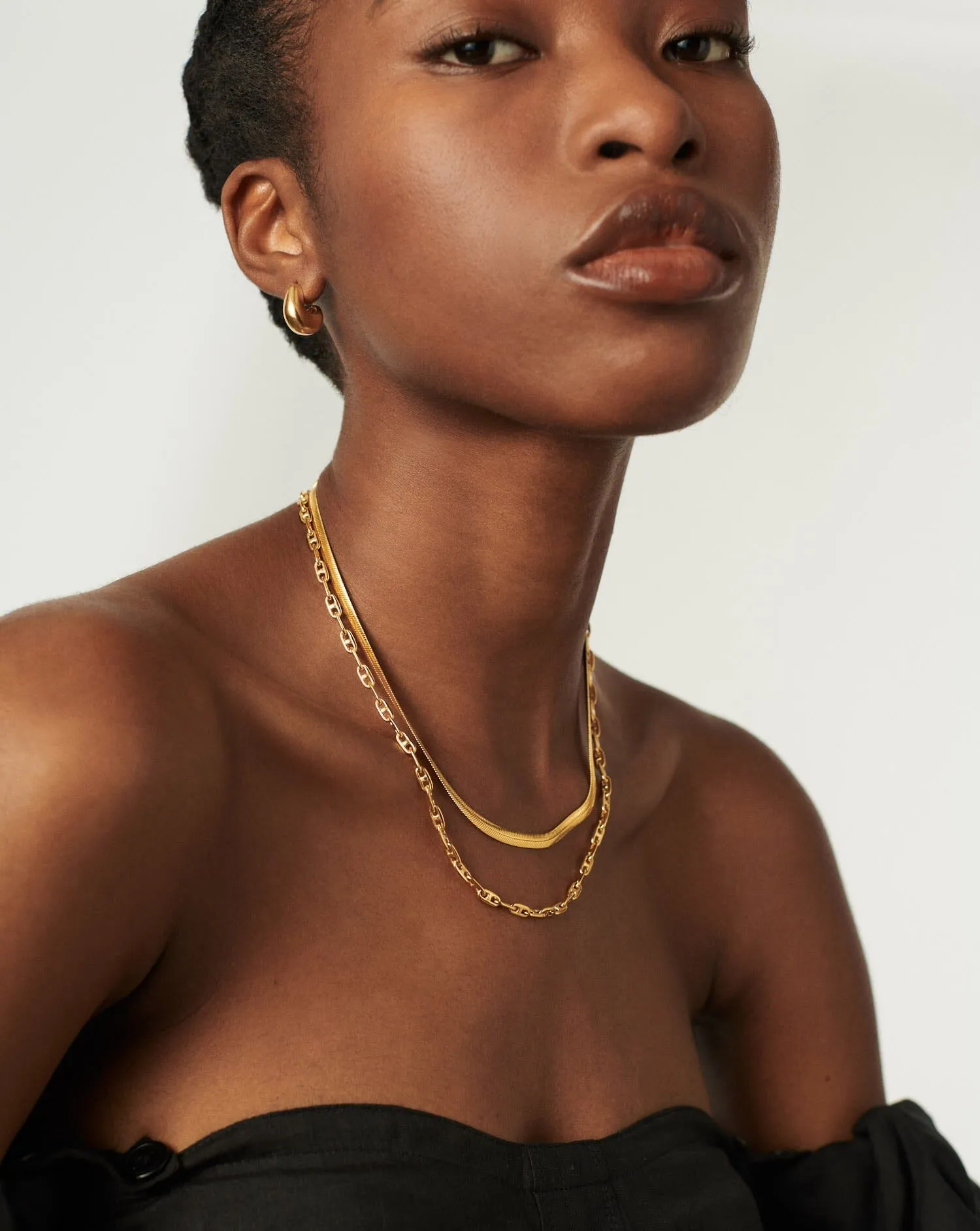 Long Mariner Chain in Gold