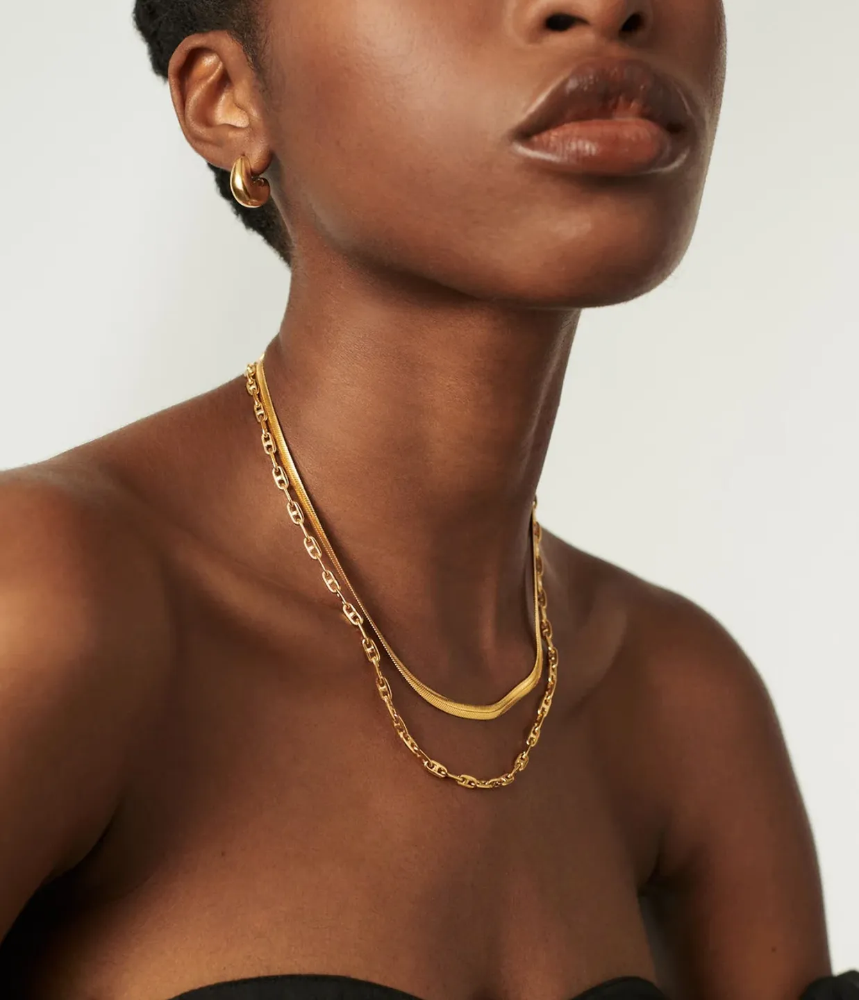 Long Mariner Chain in Gold