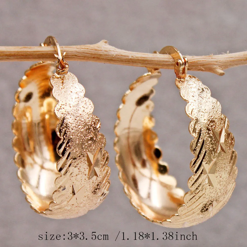 Luxurious Trendy Hoop Earrings for Women