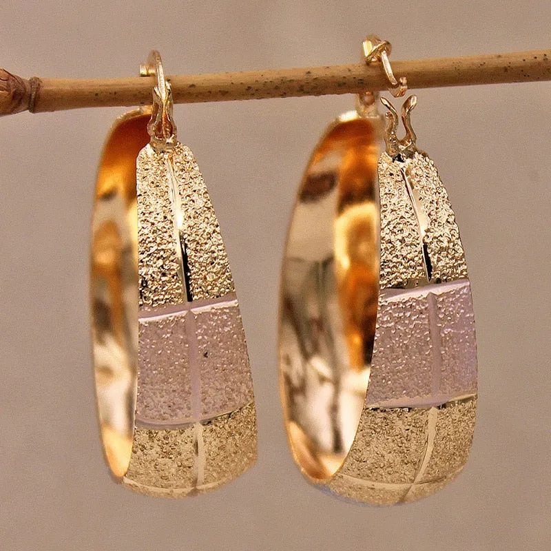 Luxurious Trendy Hoop Earrings for Women