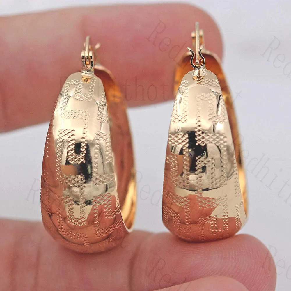 Luxurious Trendy Hoop Earrings for Women