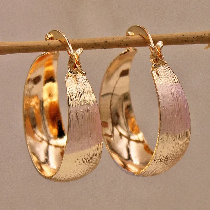 Luxurious Trendy Hoop Earrings for Women