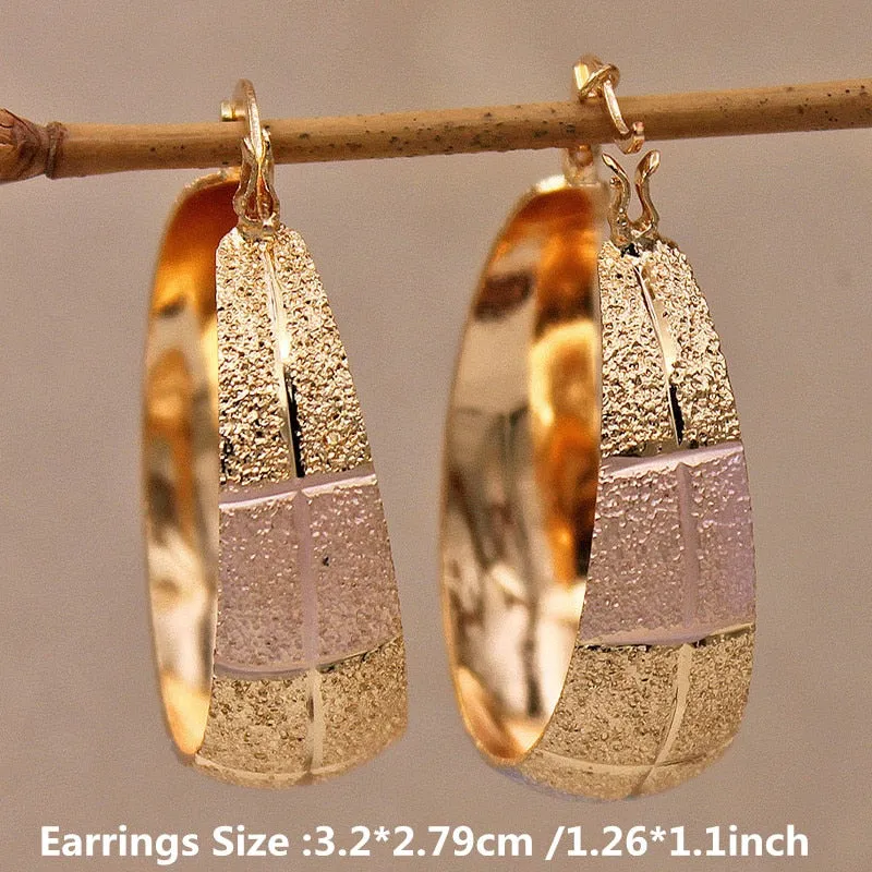 Luxurious Trendy Hoop Earrings for Women